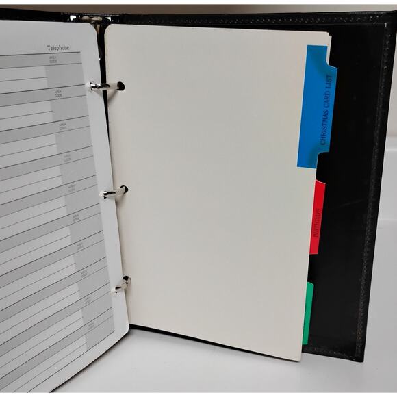 📖 Vintage Stuart Hall Address Book ✨ Retro Organizer - Picture 13 of 14